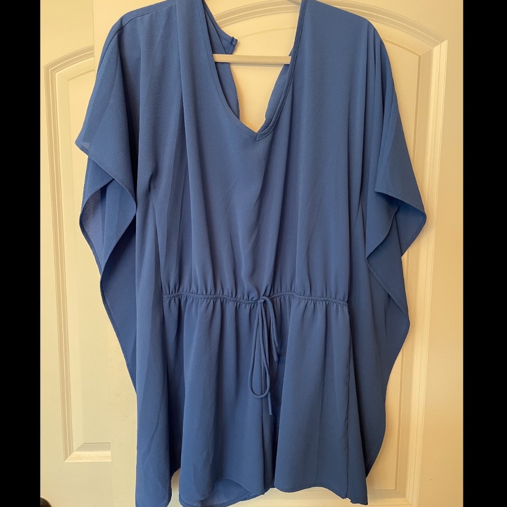 blue romper